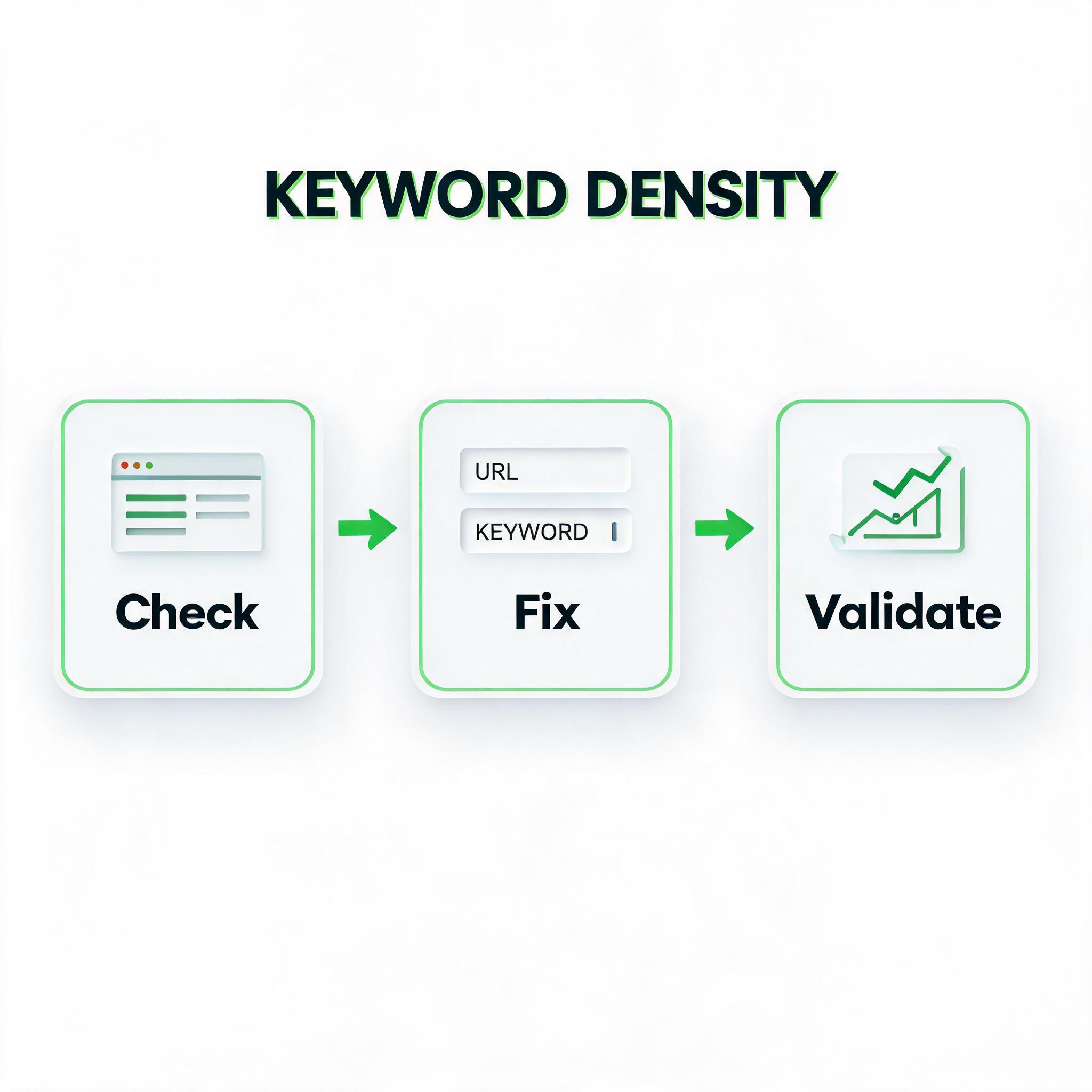 What Is Keyword Density? checking workflow
