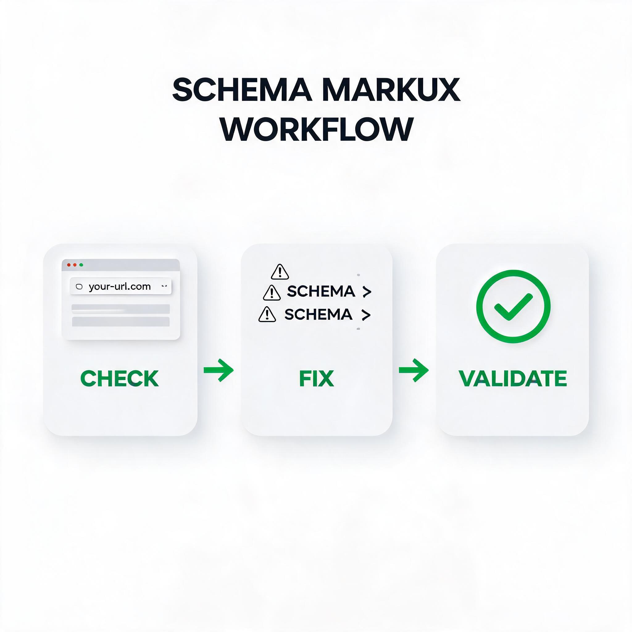What Is Schema Markup? A Beginner's Guide to Structured Data checking workflow